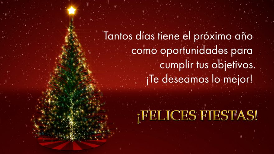 Felices fiestas